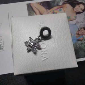 Pandora Sparkling Snowflake Charm